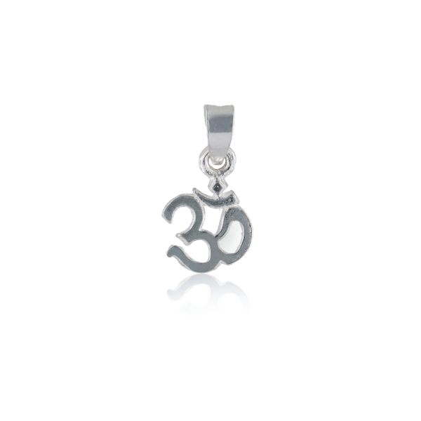 925 Sterling Silver Pendant With OM Design
