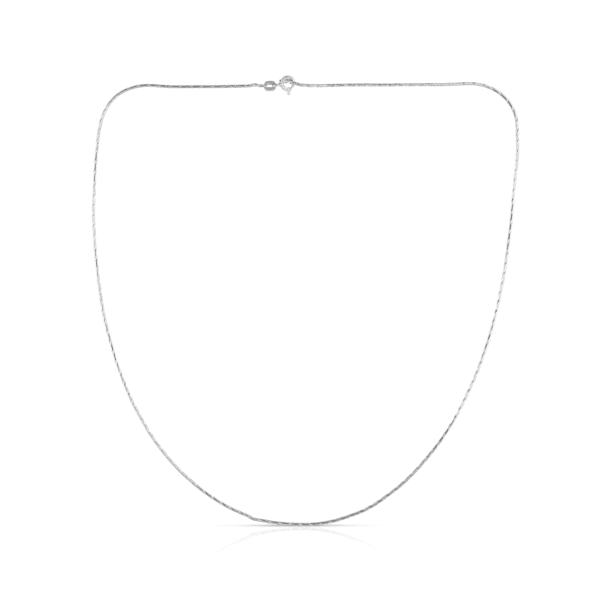 925 Sterling Silver Chain Also Known As A venetian Chain For Mens