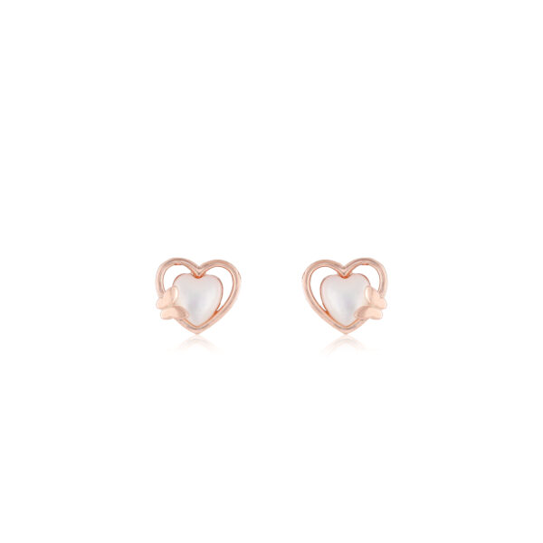 925 Sterling Silver With Heart Shape design Tops  for Womens